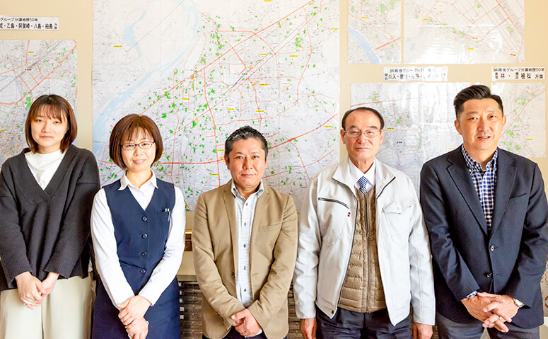 株式会社岡住土地買取市場のスタッフや雰囲気